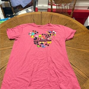 Disney World Pink Graphic Tee